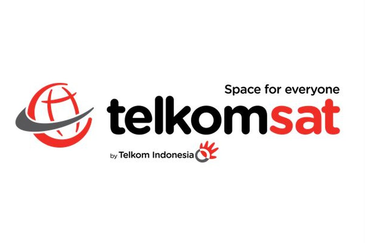 Logo Telkomsat.