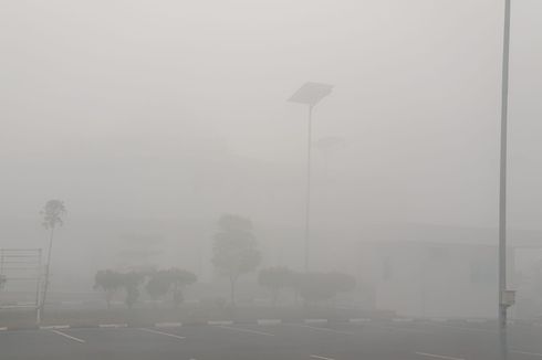 Jarak Pandang di Runway Hanya 100 Meter Dampak Kabut Asap, 6 Penerbangan di Bandara Syamsudin Noor Banjarbaru Sempat 