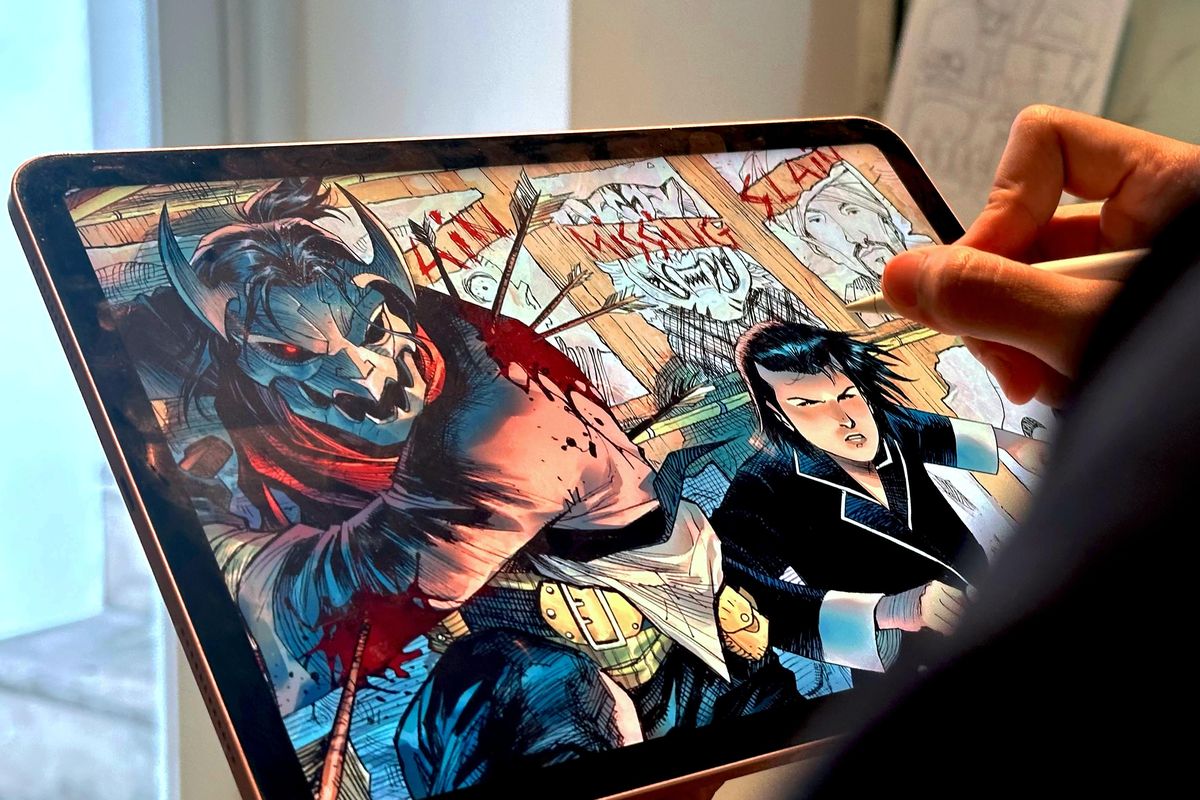 Ilustrasi komik Bandits of Batavia.