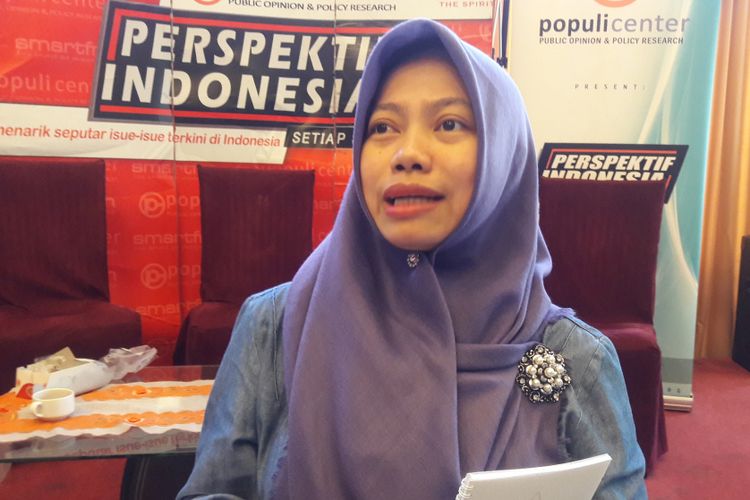 Direktur Eksekutif Perkumpulan untuk Pemilu dan Demokrasi Titi Anggraini.