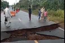 Jalan Trans-Barelang Ambles, Akses Pulau Rempang Galang ke Batam Terputus