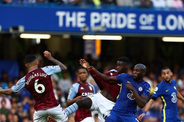 Pertandingan Chelsea vs Aston Villa pada pekan keempat Liga Inggris 2021-2022 di Stadion Stamford Bridge, Sabtu (11/9/2021) malam WIB. 