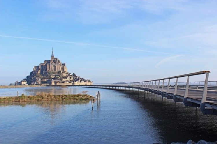 The Jetty to Mont-Saint-Michel