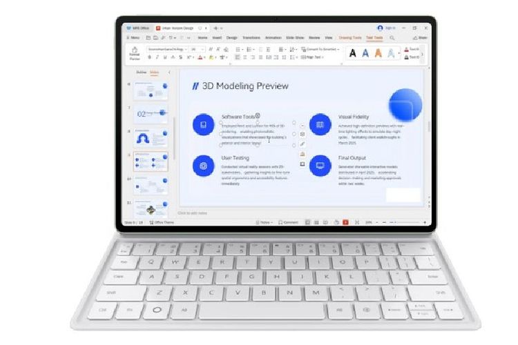 HUAWEI MatePad 12 X (2026) cocok untuk teman produktivitas. 
