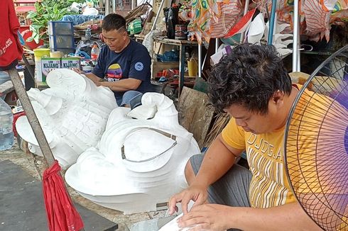 Cerita Pembuat Barongsai di Pecinan Semarang, Tak Sekadar Berbisnis tapi Juga Merawat Tradisi