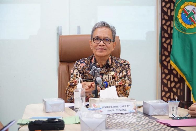Sekretaris Daerah (Sekda) Provinsi (Sumatera Selatan (Sumsel) Ir SA Supriono.