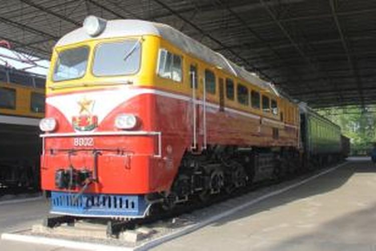 Inilah kereta api klasik yang akan digunakan dalam wisata menyusuri sisi timur Korea Utara yang akan dimulai pada Oktober mendatang.