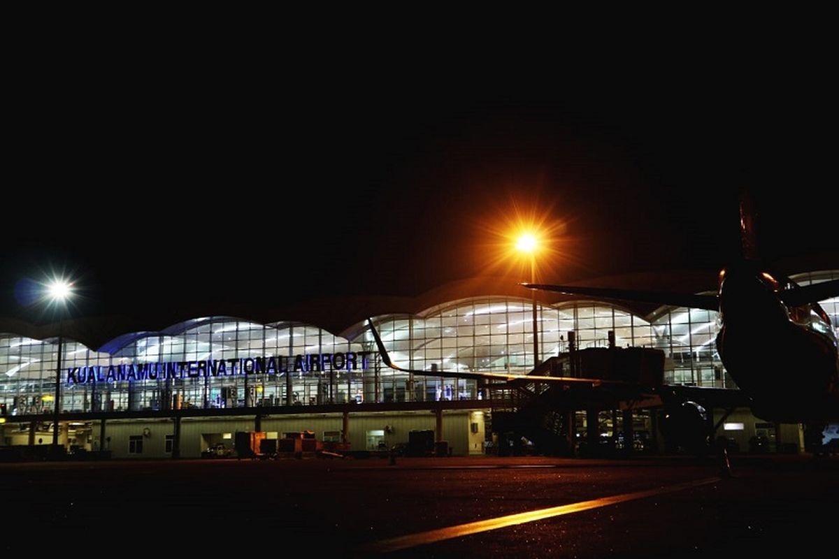 Bandara Kualanamu, Deli Serdang, Sumatera Utara. 