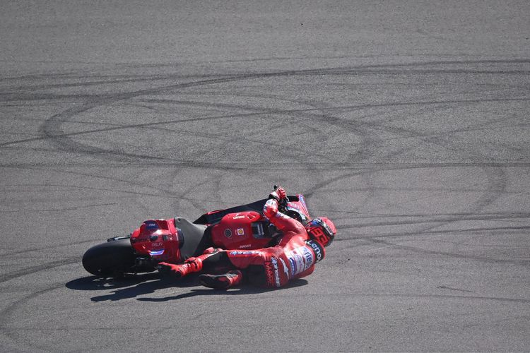 Penjelasan Dokter soal Cedera Marc Marquez di MotoGP Mandalika 2025