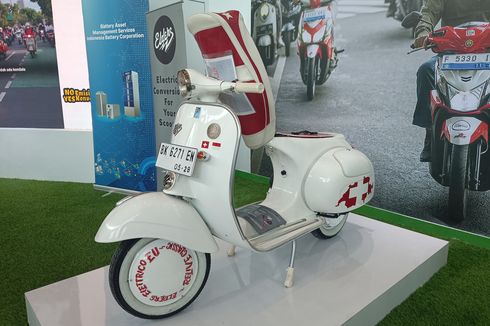 Elders Garage dan 4 Produk UMKM Vespa Lokal Mejeng di Italia