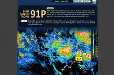 Bibit Siklon 91P Terdeteksi di Indonesia, Apa Dampaknya?