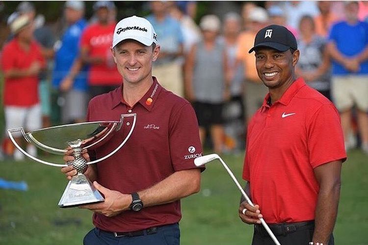 Justin Rose dan Tiger Woods