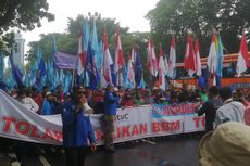 2.090 Orang Demo Tolak Kenaikan Harga BBM di DPR-Patung Kuda, 6.142 Polisi Dikerahkan