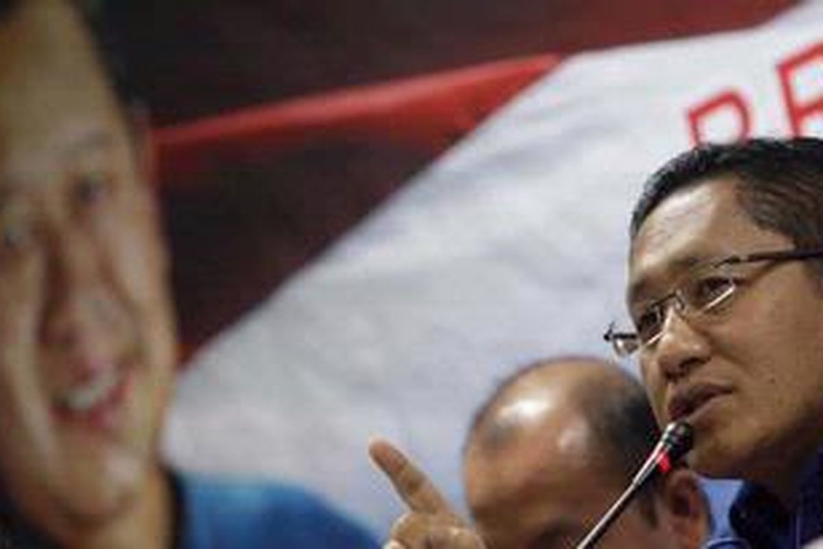 Ketua Umum DPP Partai Demokrat Anas Urbaningrum