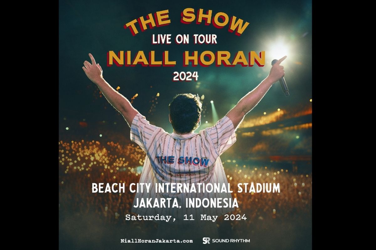 Penyanyi Niall Horan akan menggelar The Show Live On Tour 2024 di Jakarta pada 11 Mei 2024 di Beach City International Stadium, Ancol.
