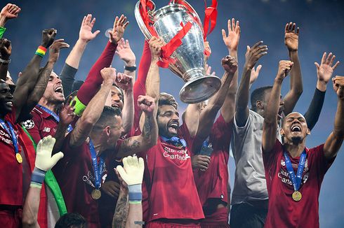 Minus Salah, 6 Pemain Liverpool Masuk Skuad Terbaik Liga Champions