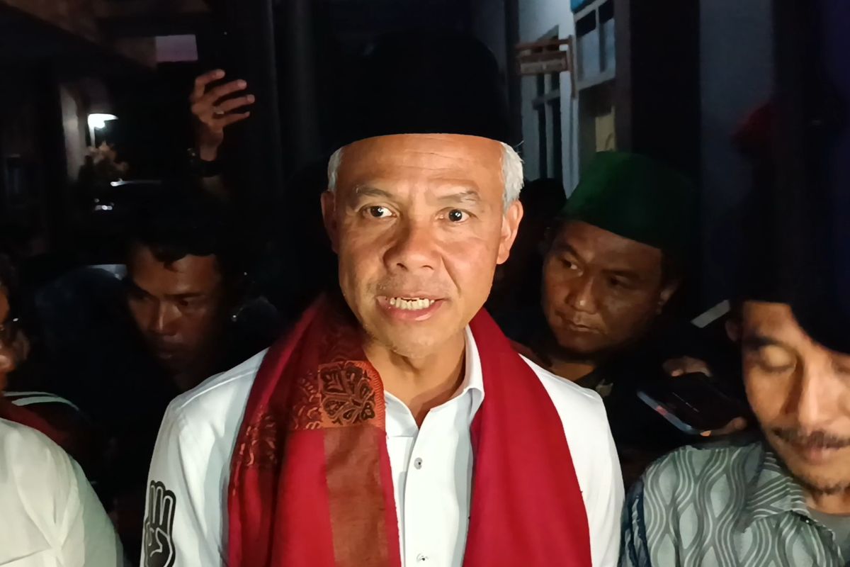 Calon Presiden nomor urut 3, Ganjar Pranowo.