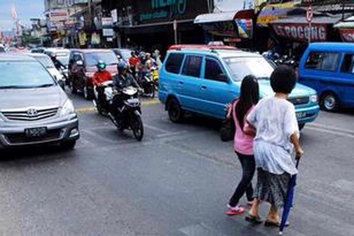 ILUSTRASI Jalan Margonda Raya, Depok 