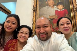 Momen Didit Prabowo Rayakan Ulang Tahun Bareng Megawati dan Puan