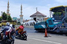 Jalanan Alun-alun Kota Tegal Diaspal dengan Kualitas Setara Sirkuit Mandalika, Anggarannya Rp 4,7 Miliar