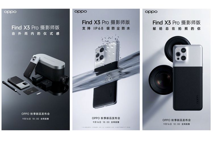 Oppo dan Kodak hadirkan Find X3 Pro Photographer Edition.