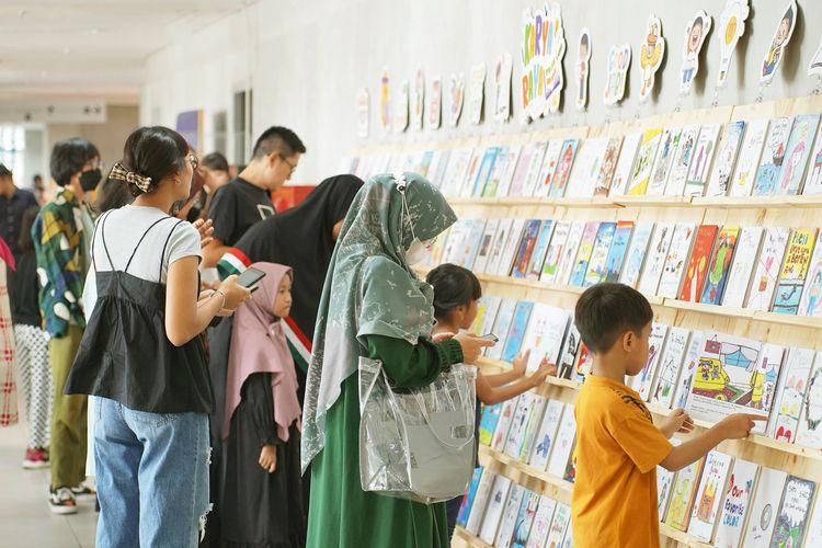 Gelaran Karya Raya di Perpustakaan Jakarta. Acara diselenggarakan mulai Sabtu (28/10/2023) hingga Minggu (12/11/2023).  
