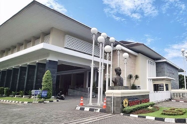 Kampus Universitas Sanata Dharma (USD) Yogyakarta.