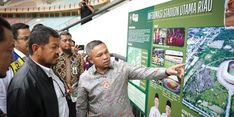 Didukung Komisi V DPR, Gubri Abdul Wahid Inisiasi Pengembangan Kawasan Bisnis di Stadion Utama Riau