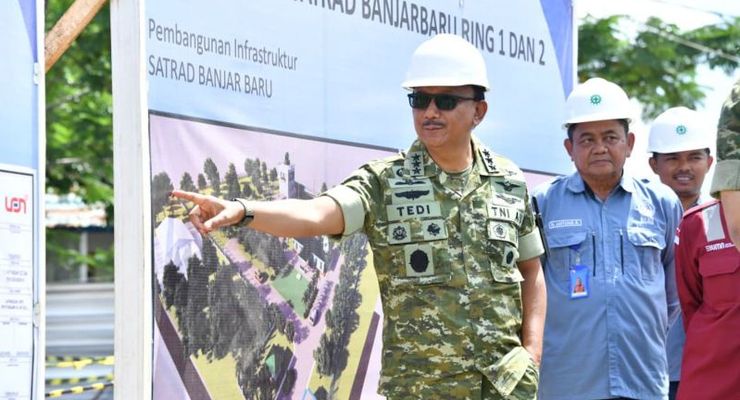 Demi Langit IKN dan ALKI II, Konstruksi Satrad Dipercepat, Pekerja Ditambah