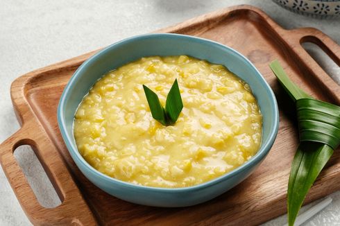 Resep Bubur Jagung Manis, Hidangankan Dingin dengan Es Batu Serut