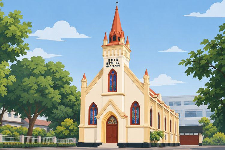 GPIB Beth-El Magelang, Gereja Bersejarah Bergaya Neo-Gotik yang Jadi Cagar Budaya