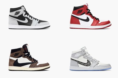 10 Sepatu Air Jordan 1 Retro Terbaik