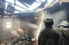 Rumah Kontrakan di Pulogebang Hangus Terbakar Saat Ditinggal Penghuninya