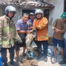 Damkar Lamongan Evakuasi Kera yang Meresahkan Warga