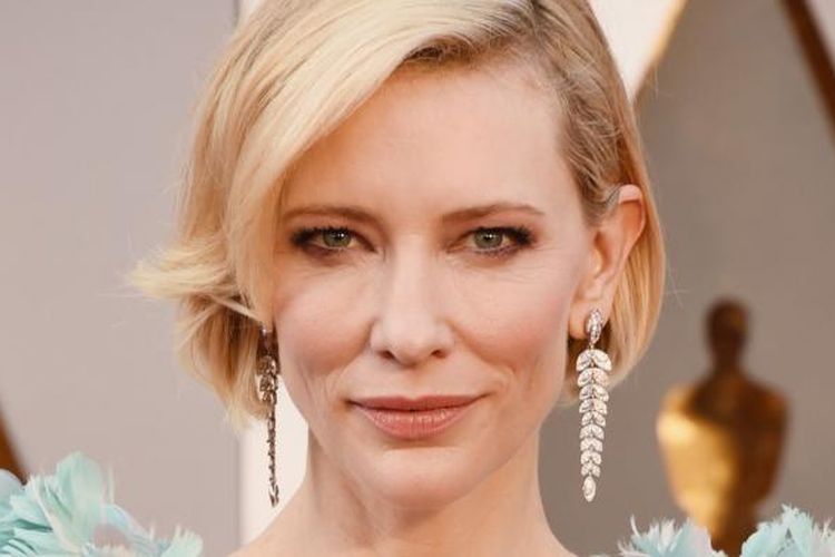 Cate Blanchett menghadiri pergelaran Academy Awards atau Oscar 2016 di Dolby Theatre, Hollywood & Highland Center, California, AS, Minggu (28/2/2016) malam waktu setempat.