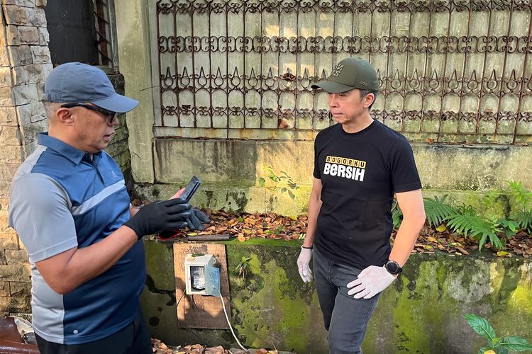 Sambungan Listrik Ilegal Ditemukan di Selokan Taman Heulang Bogor, Diduga Suplai PKL