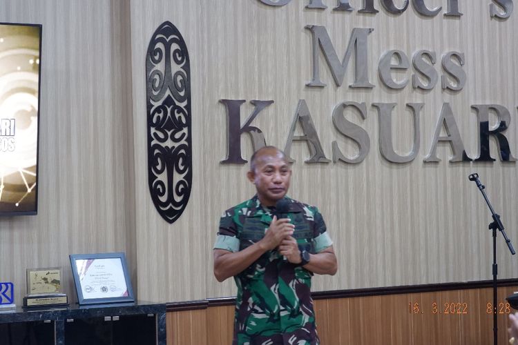 Mayjen TNI Gabriel Lema, S.sos Pangdam XVIII Kasuari 