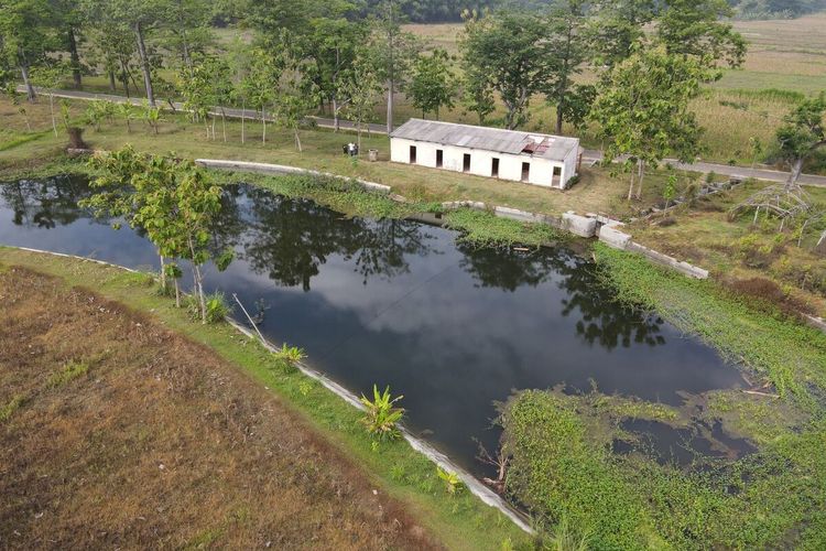 Kondisi aset desa yang mangkrak di Desa Jepangrejo, Kecamatan Blora, Kabupaten Blora, Jawa Tengah
