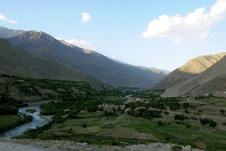 Pemandangan di Lembah Panjshir, Afghanistan, yang diabadikan pada 21 Mei 2011 oleh angkatanbersenjata Amerika Serikat (AS).