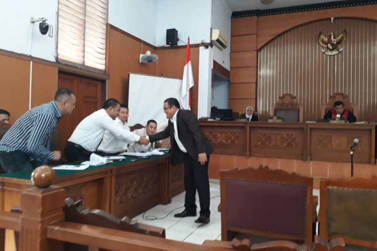 Sidang praperadian Miryam terhadap KPK di Pengadilan Negeri Jakarta Selatan. Rabu (17/5/2017)