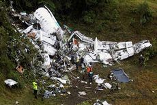 Pesawat Jatuh di Bukit Kolombia, 8 Orang Tewas