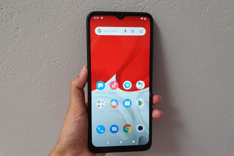 Tampilan layar home Redmi A1