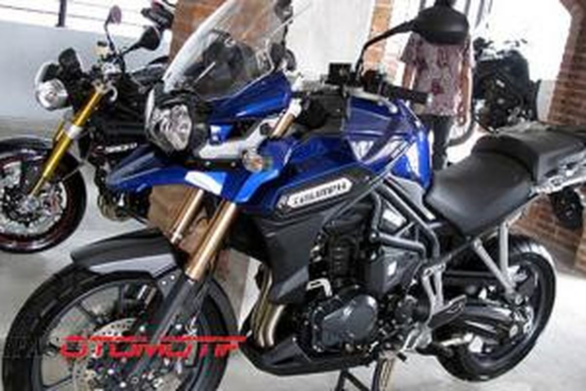 Triumph mulai bertarung dengan pasar moge di Indonesia.