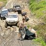 Saat Warga di Kaltara Harus Menginap di Jalan akibat Lumpur Tebal...