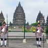 Tutup di Hari Nyepi, Candi Prambanan Dijaga Prajurit Bergodo dan Pasukan Berkuda