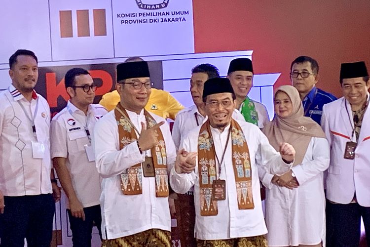 Perbandingan Harta Ridwan Kamil-Suswono Vs Pramono-Rano Karno Yang Maju ...