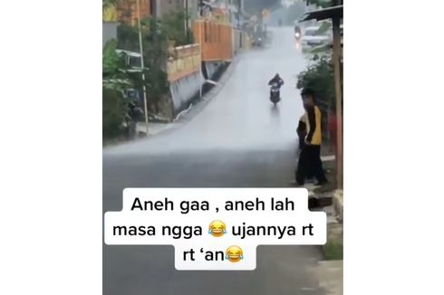 Video Viral Hujan Lokal Antar-RT, Ini Penjelasan BMKG