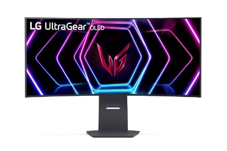 Ilustrasi monitor gaming LG UltraGear OLED.