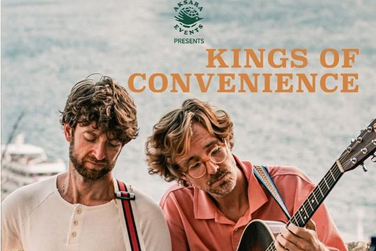 Duo Kings of Convenience yang terdiri dari Eirik Glambek Bøe and Erlend Øye akan menggelar konser di Jakarta pada 9 Maret 2023.