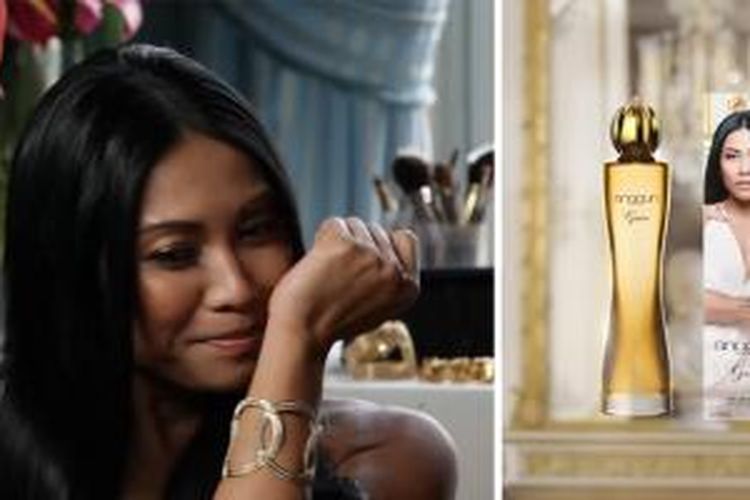 Anggun Grace, merek parfum kreasi Anggun.